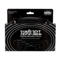 Ernie Ball Flex Patch Kábel Multipack Fekete