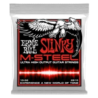 Ernie Ball M-Steel Skinny Top Heavy Bottom Slinky 10-52