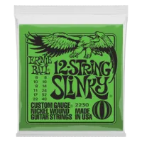 Ernie Ball Nickel Wound 12 String Slinky 8-40