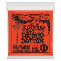 Ernie Ball Nickel Wound 8-string Slinky Skinny Top Heavy Bottom