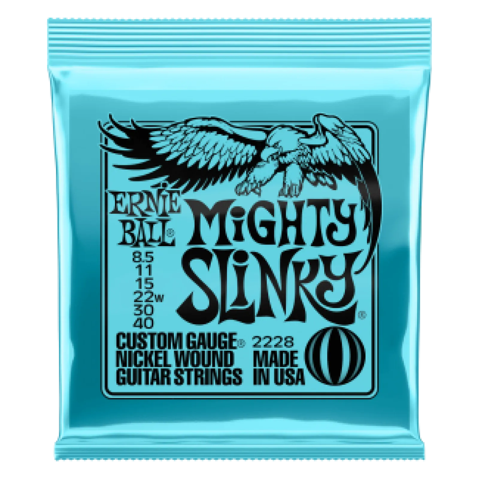 Ernie Ball Nickel Wound MIGHTY SLINKY 8.5-40