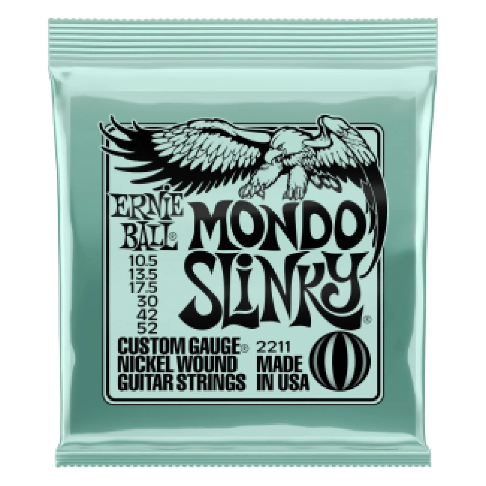 Ernie Ball Nickel Wound MONDO SLINKY 10.5-52