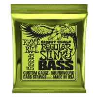 Ernie Ball Nickel Wound Regular Short Scale Bass 45-105
