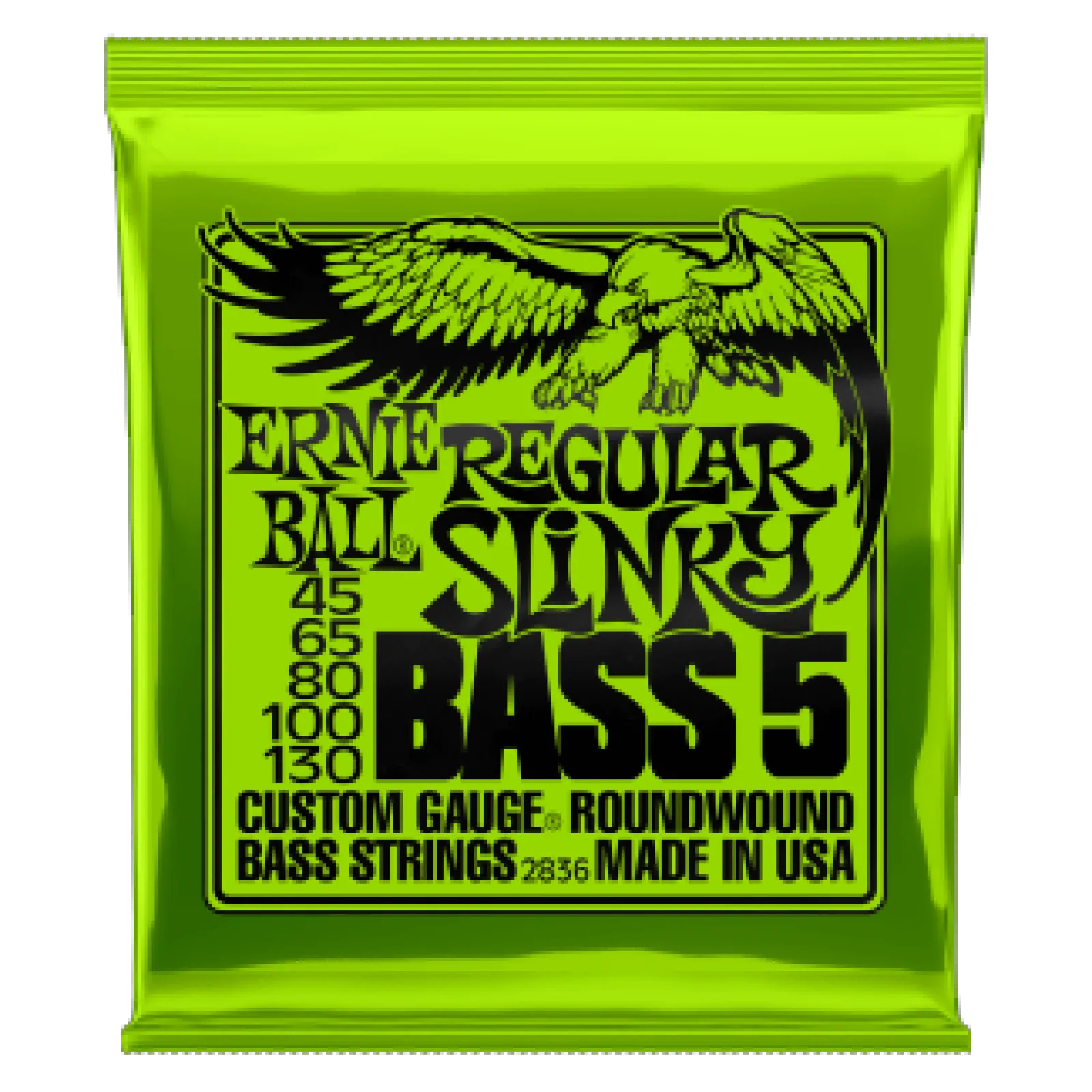 Ernie Ball Nickel Wound Regular Slinky Bass 5-string 45-130