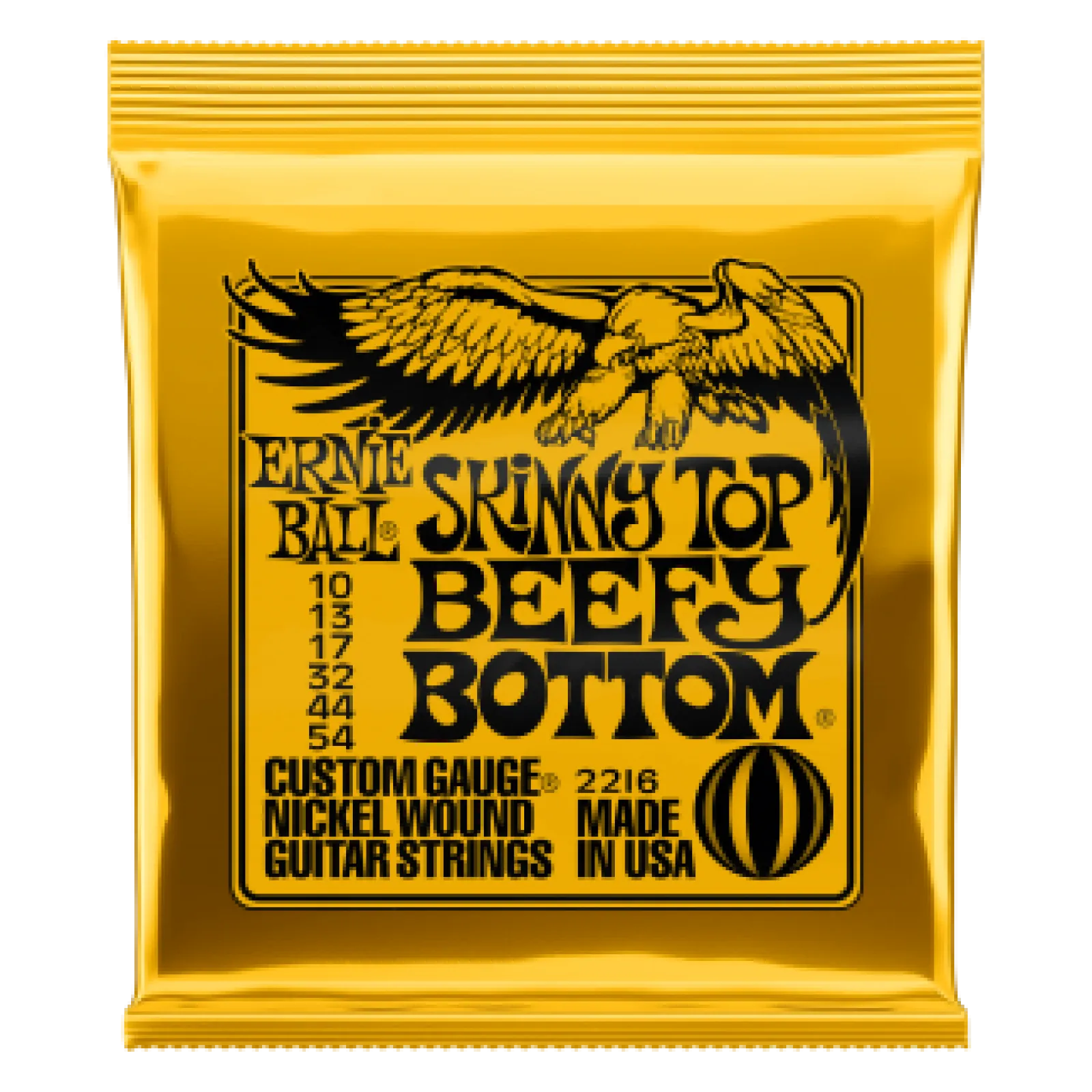 Ernie Ball Nickel Wound SKINNY TOP BEEFY BOTTOM SLINKY 10-54