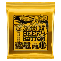 Ernie Ball Nickel Wound SKINNY TOP BEEFY BOTTOM SLINKY 10-54
