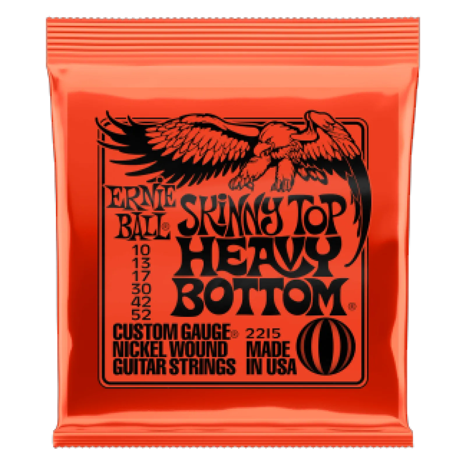 Ernie Ball Nickel Wound Skinny Top Heavy Bottom Slinky 10-52