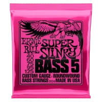 Ernie Ball Nickel Wound Super Slinky Bass 5-string 40-125
