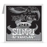 Ernie Ball Phosphor Bronze Single 028