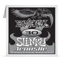 Ernie Ball Phosphor Bronze Single 030