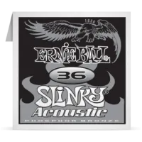 Ernie Ball Phosphor Bronze Single 036