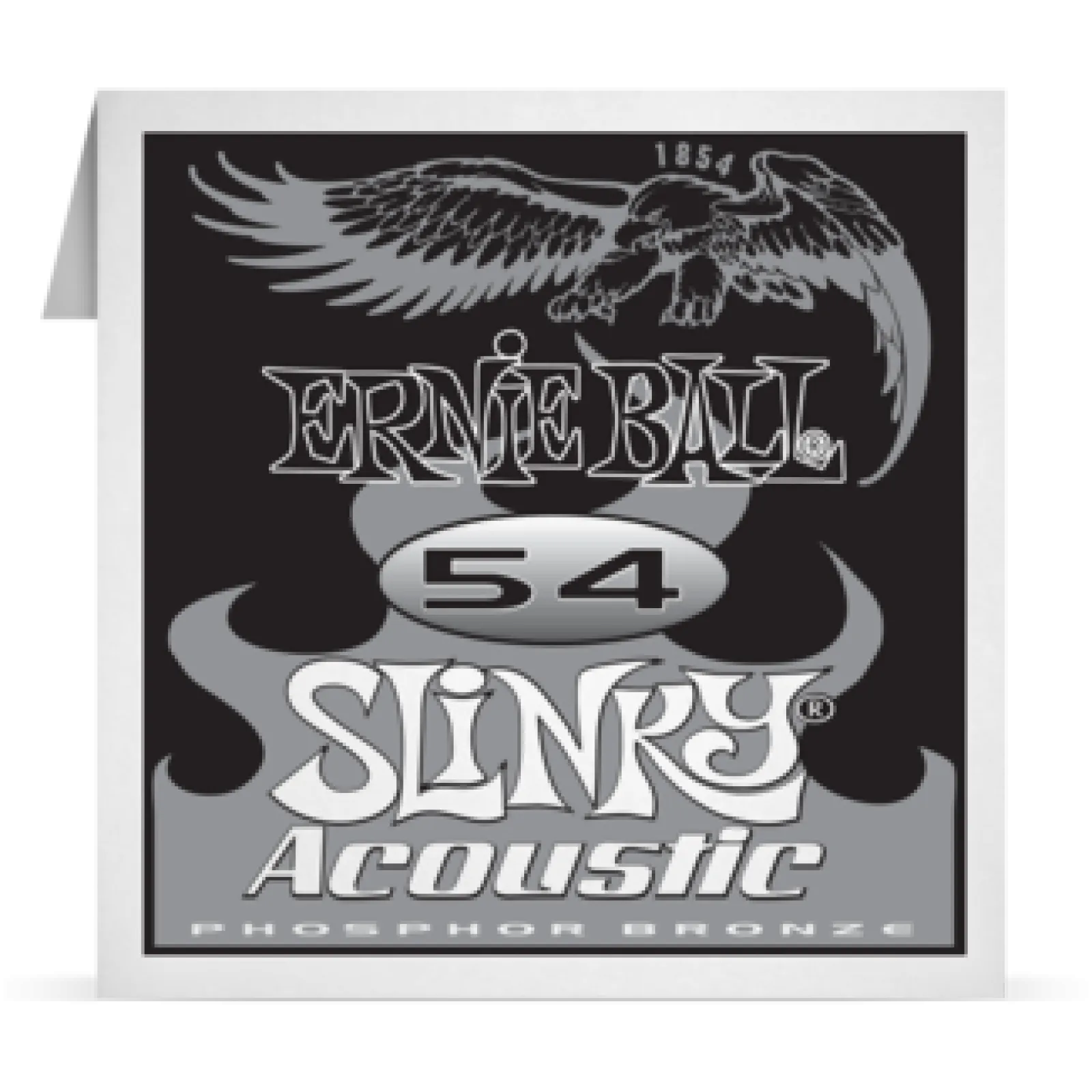 Ernie Ball Phosphor Bronze Single 054