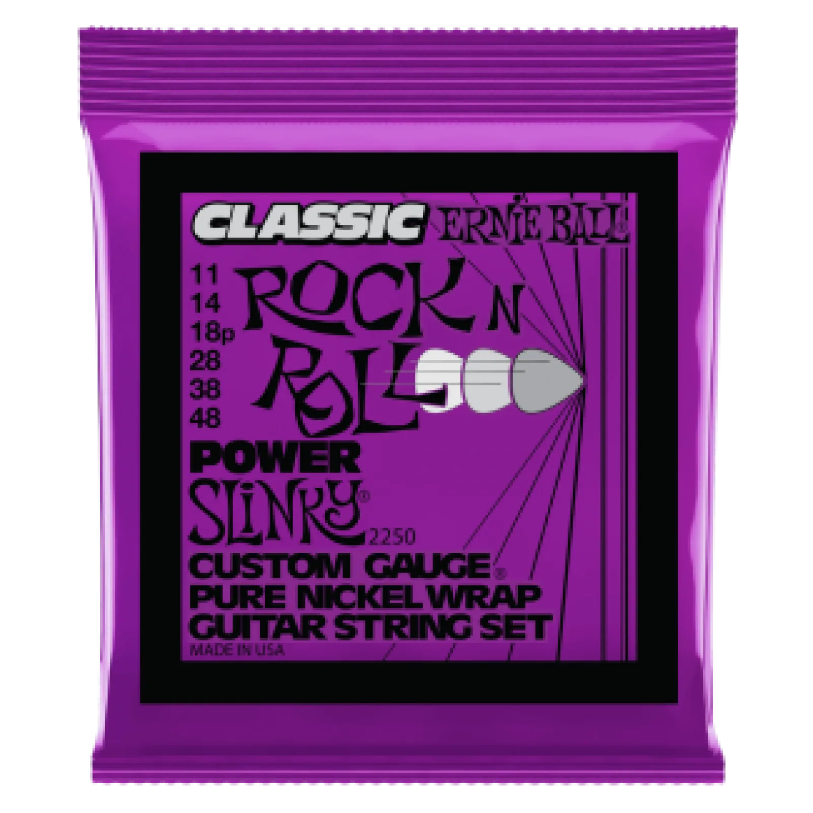 Ernie Ball Pure Nickel Power Slinky 11-48