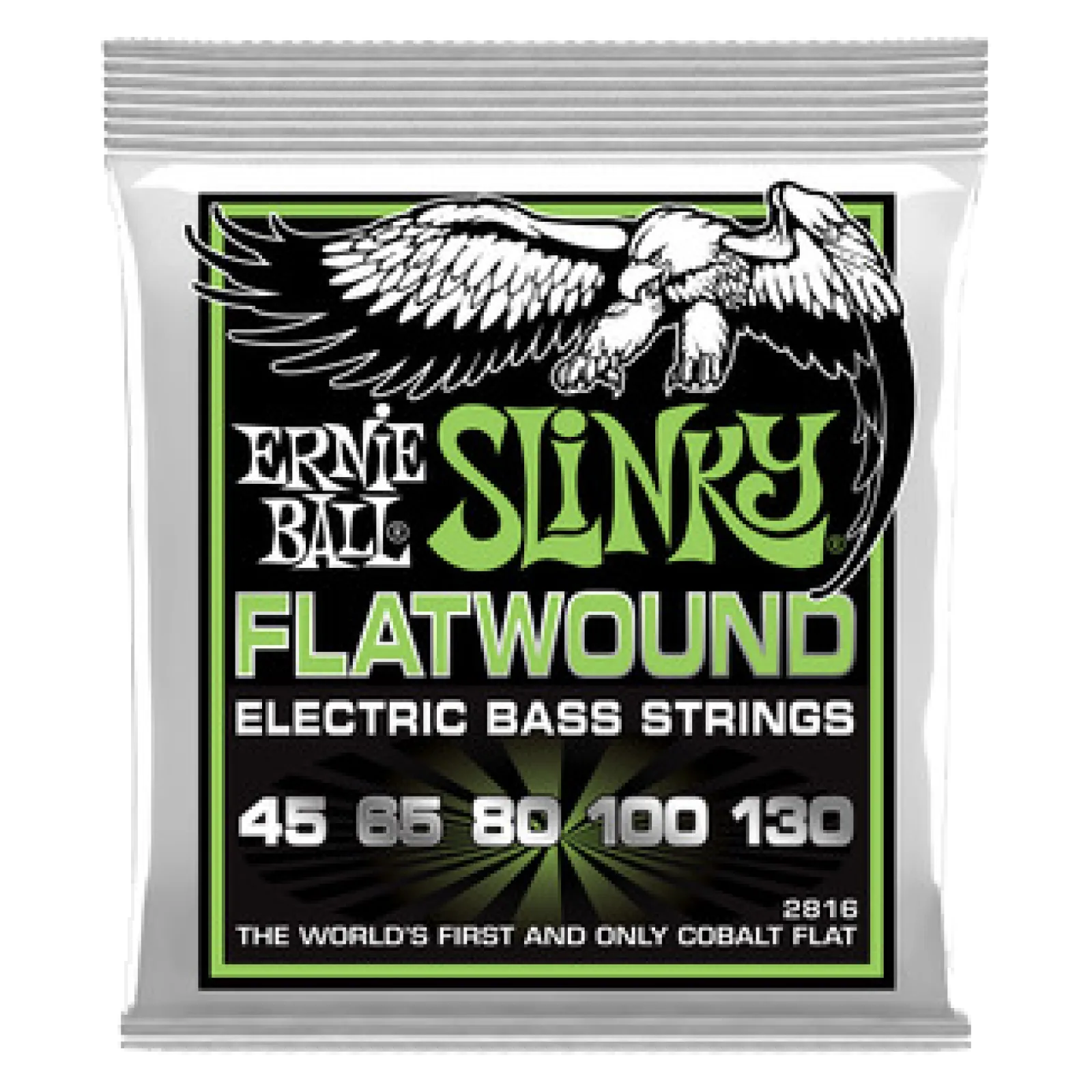 Ernie Ball Regular SLINKY FLATWound BASS 5-string 45-130