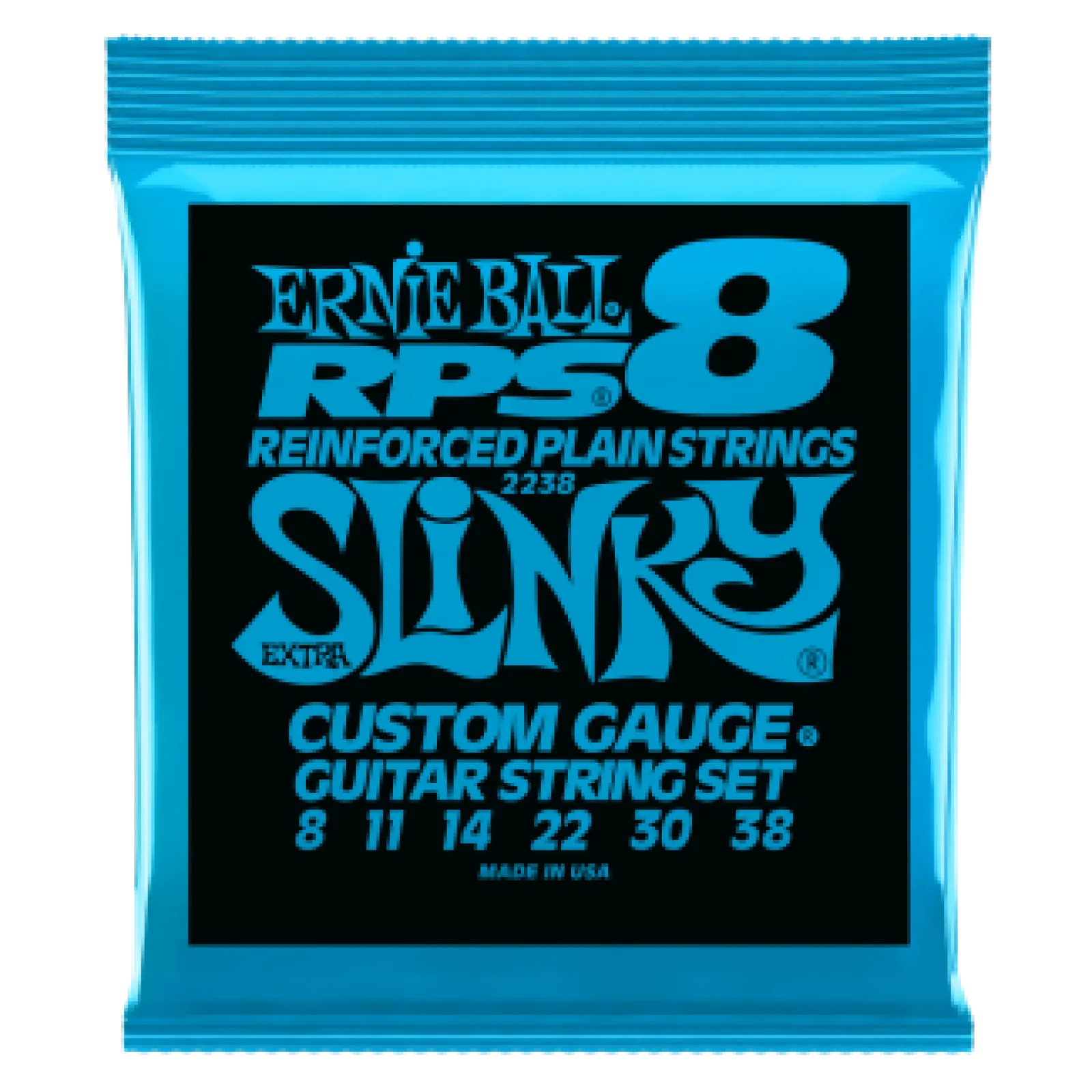 Ernie Ball RPS Extra Slinky Nickel Wound 8-38