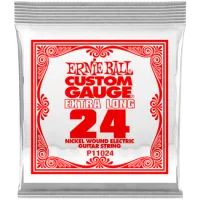 Ernie Ball Single Nickel Wound 024 Long Scale