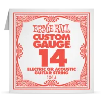 Ernie Ball Single Plain Steel 014