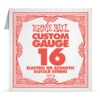Ernie Ball Single Plain Steel 016