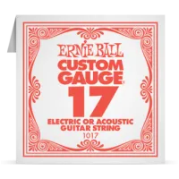 Ernie Ball Single Plain Steel 017