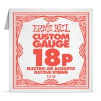 Ernie Ball Single Plain Steel 018