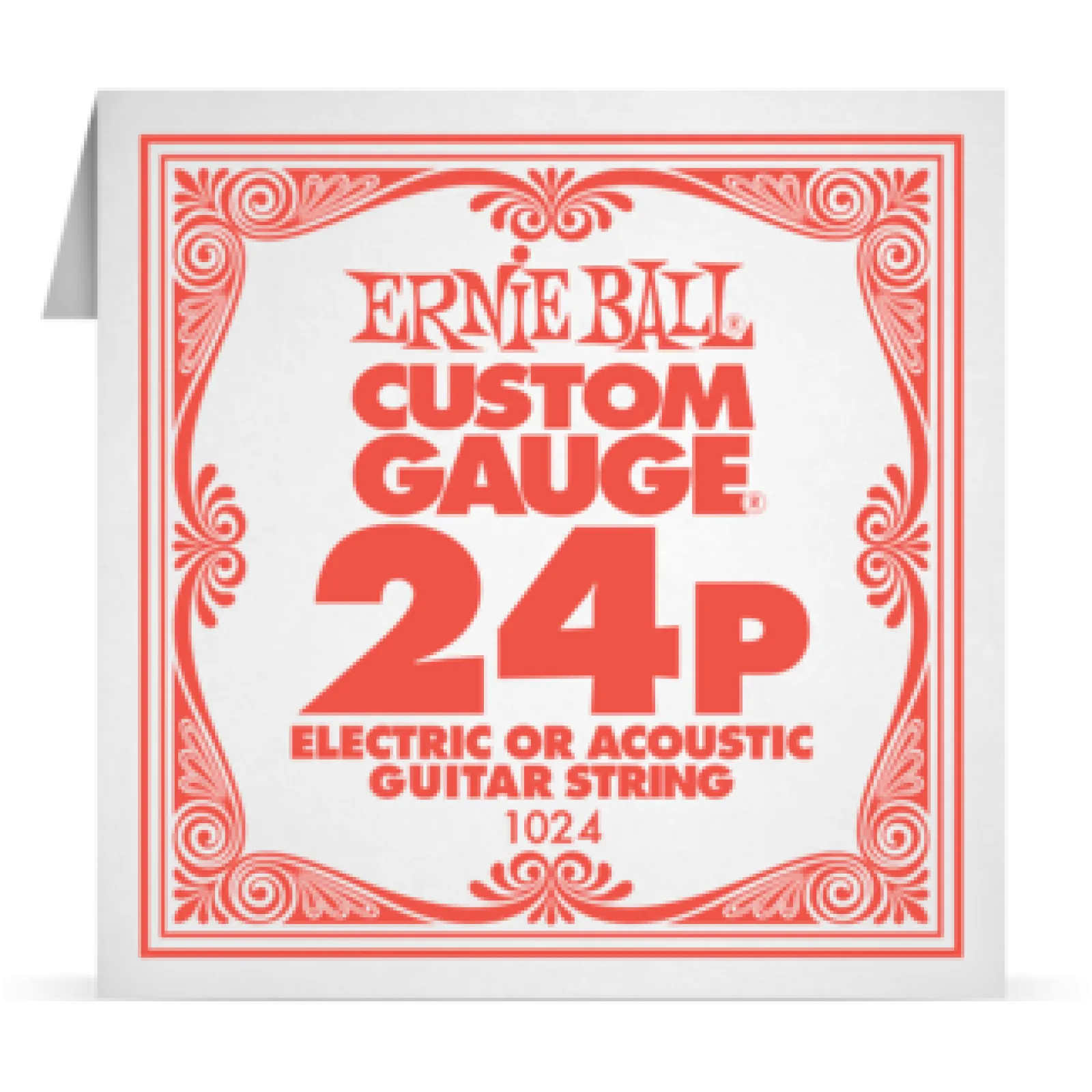 Ernie Ball Single Plain Steel 024