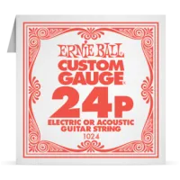 Ernie Ball Single Plain Steel 024