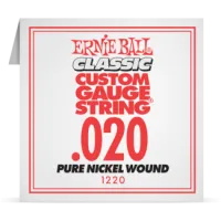 Ernie Ball Single Pure Nickel 020