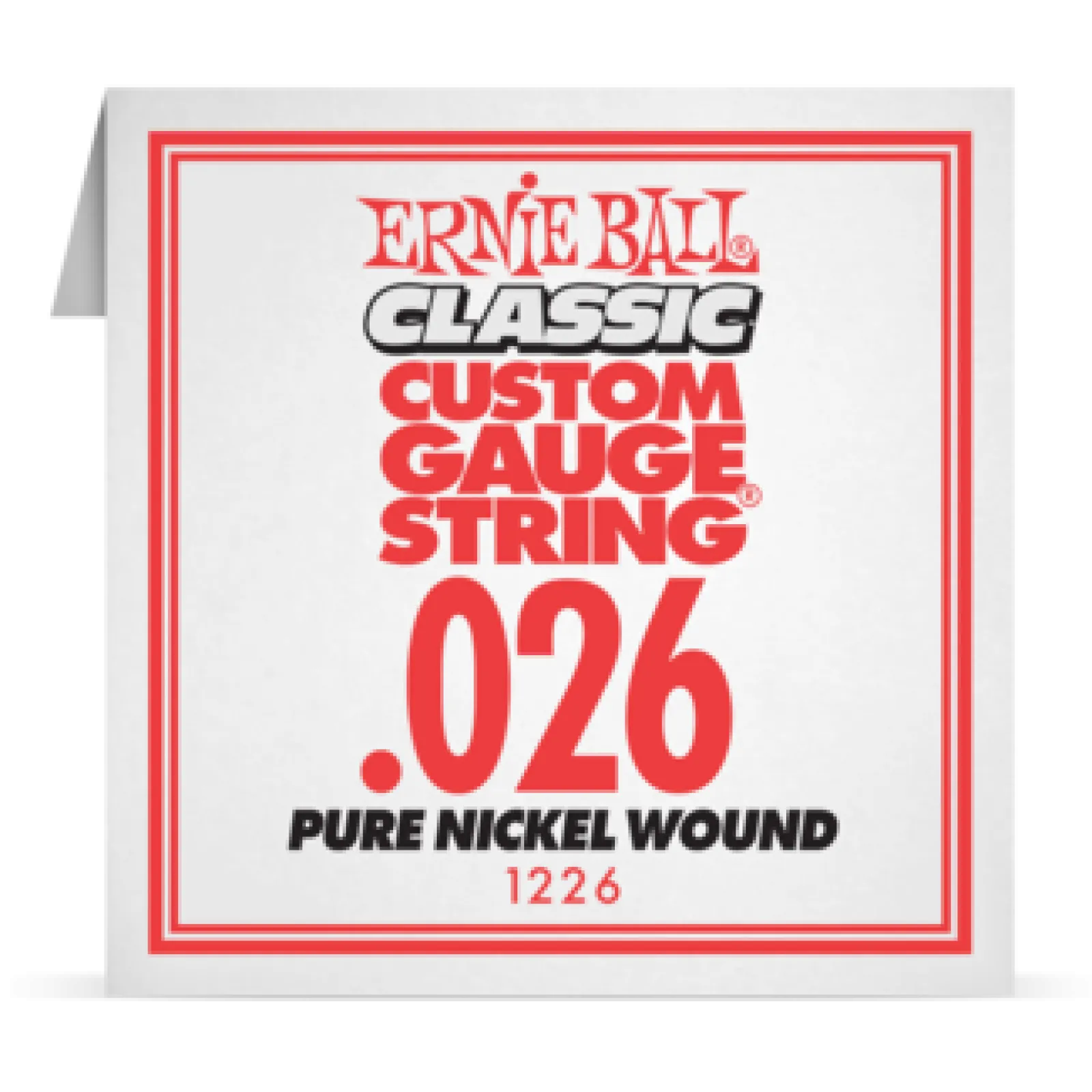 Ernie Ball Single Pure Nickel 026