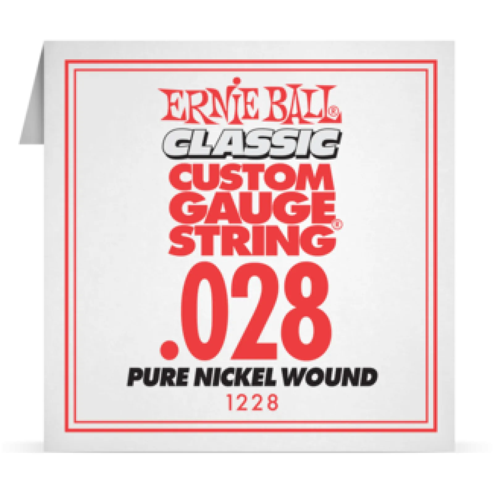 Ernie Ball Single Pure Nickel 028