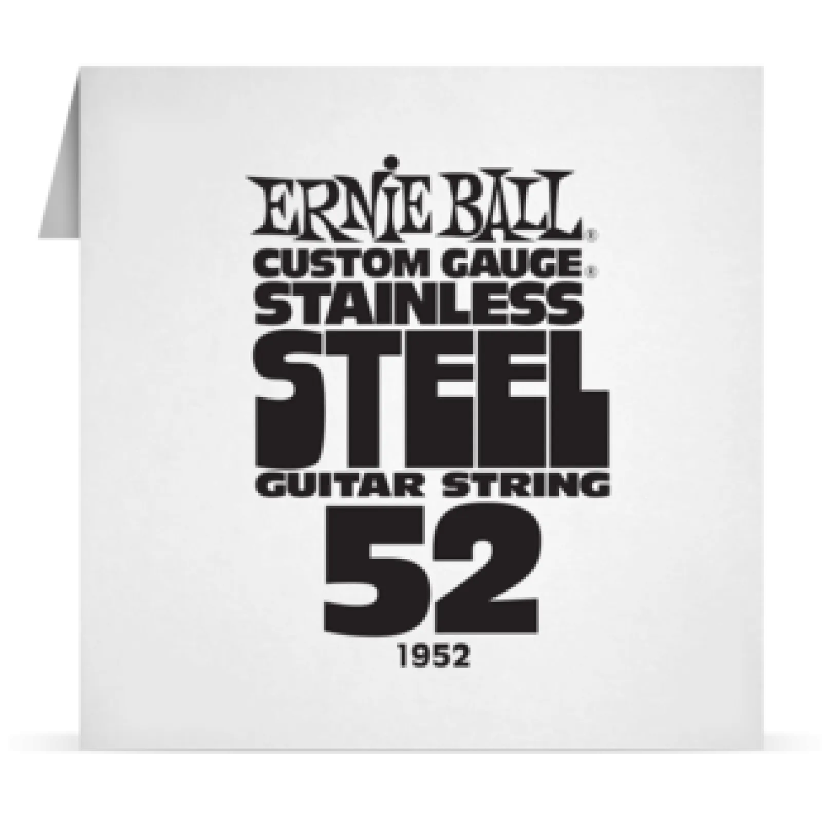 Ernie Ball Single Stainless 052