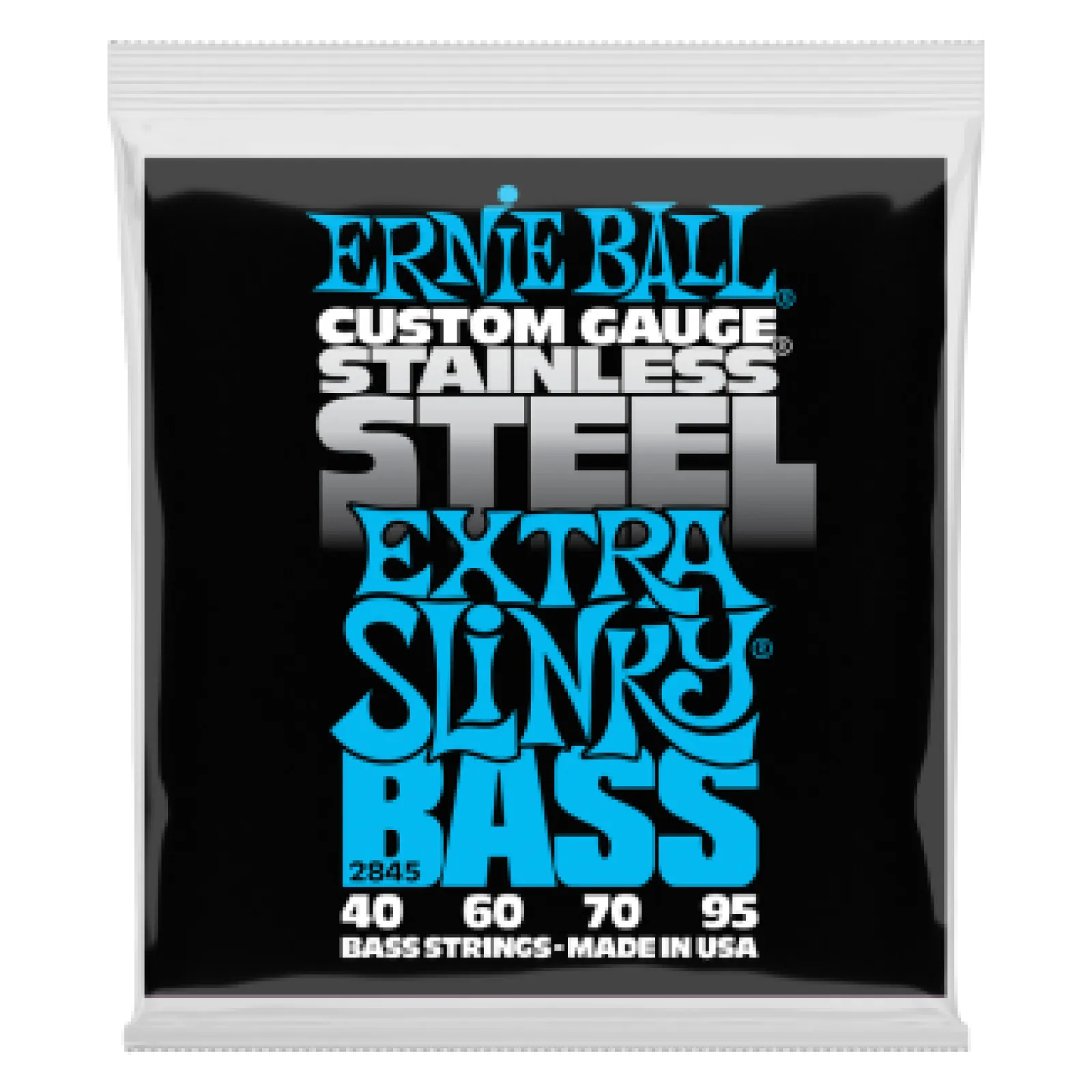 Ernie Ball Rozsdamentes Acél Extra Slinky Bass 40-95
