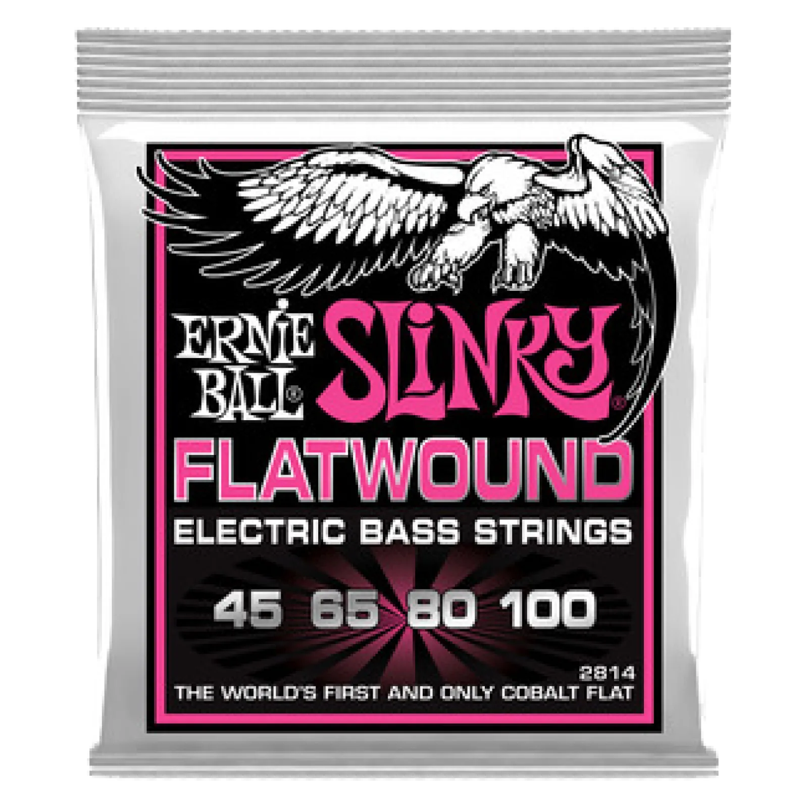 Ernie Ball Super SLINKY FLATWound BASS 45-100
