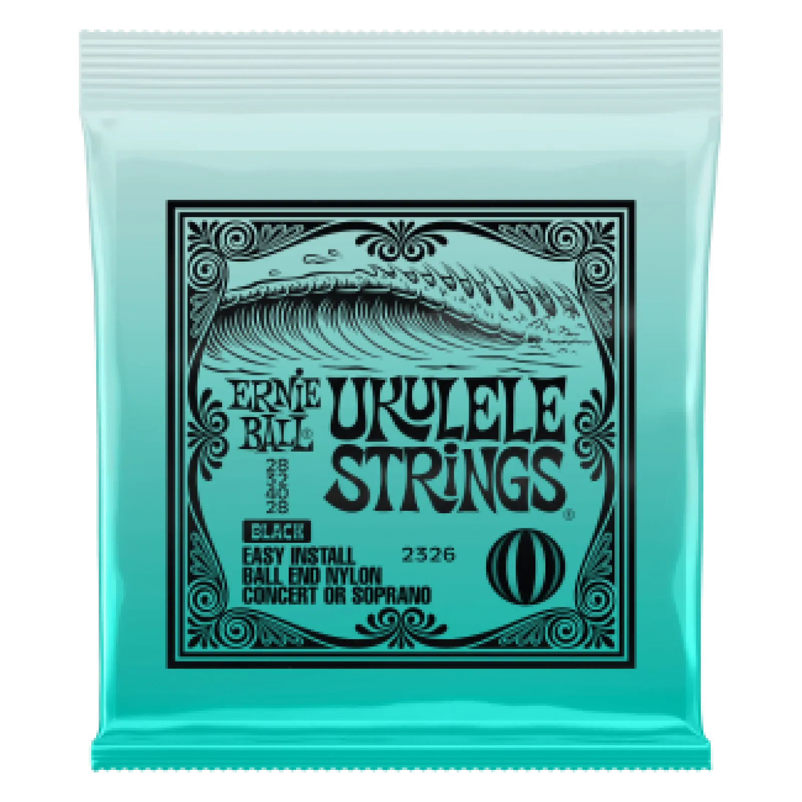 Ernie Ball Ukulele Ball End Black