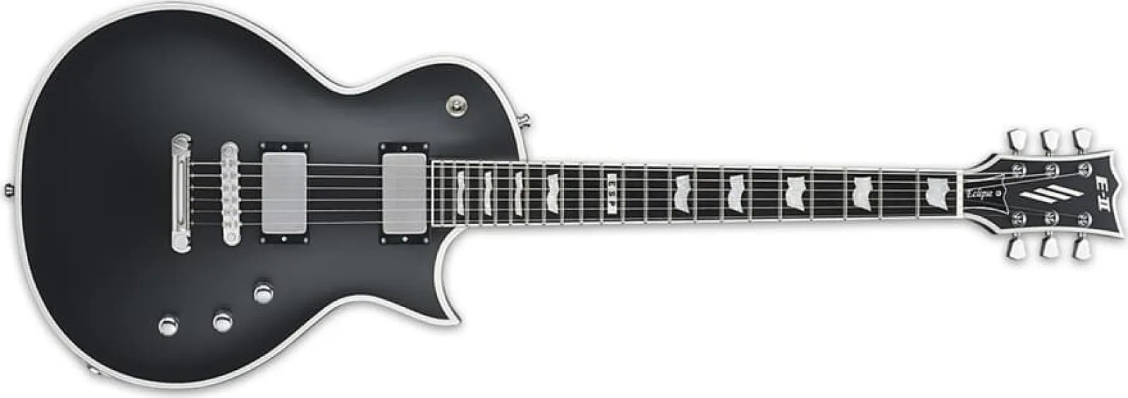 ESP E-II ECLIPSE BB BLKS Black Satin Electric Guitar