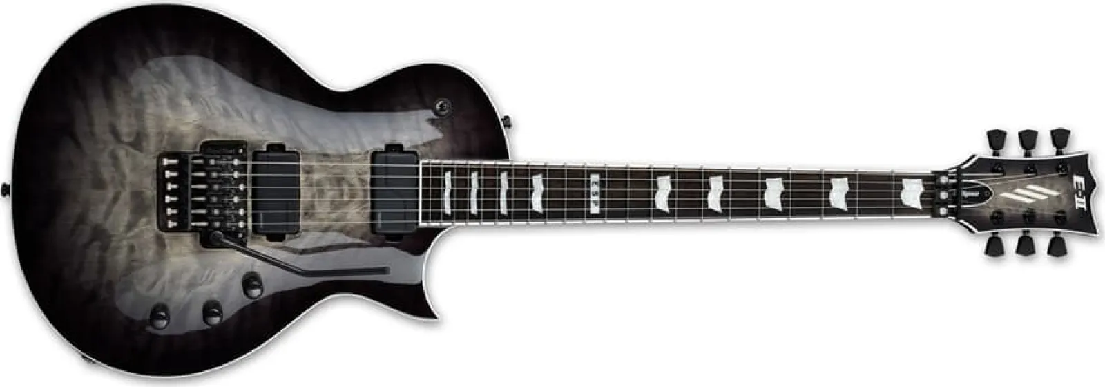 ESP E-II ECLIPSE FR Charcoal Burst Electric Guitar