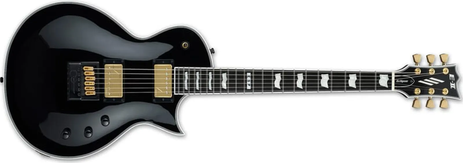 ESP E-II ECLIPSE FT EVERTUNE BLK Black Electric Guitar