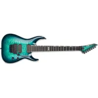 ESP E-II HORIZON FR-7 BTB Black Turquoise Burst Electric Guitar