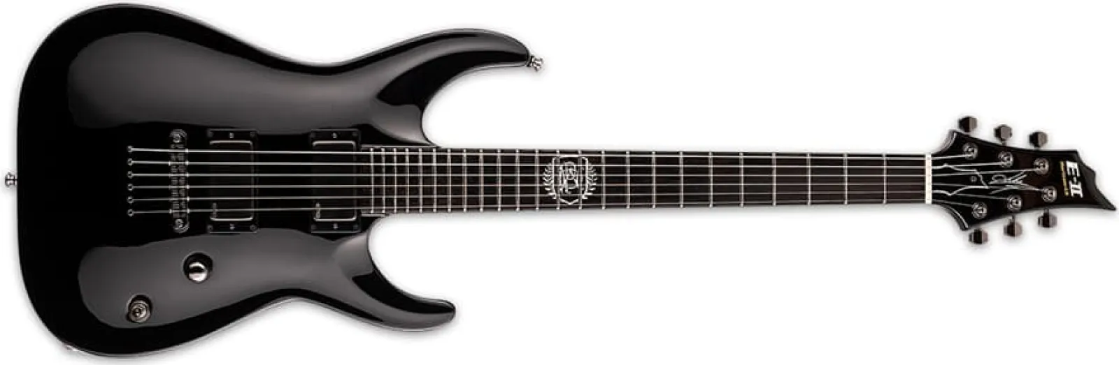 ESP E-II LK1 LUKE KILPATRICK BK Black Electric Guitar
