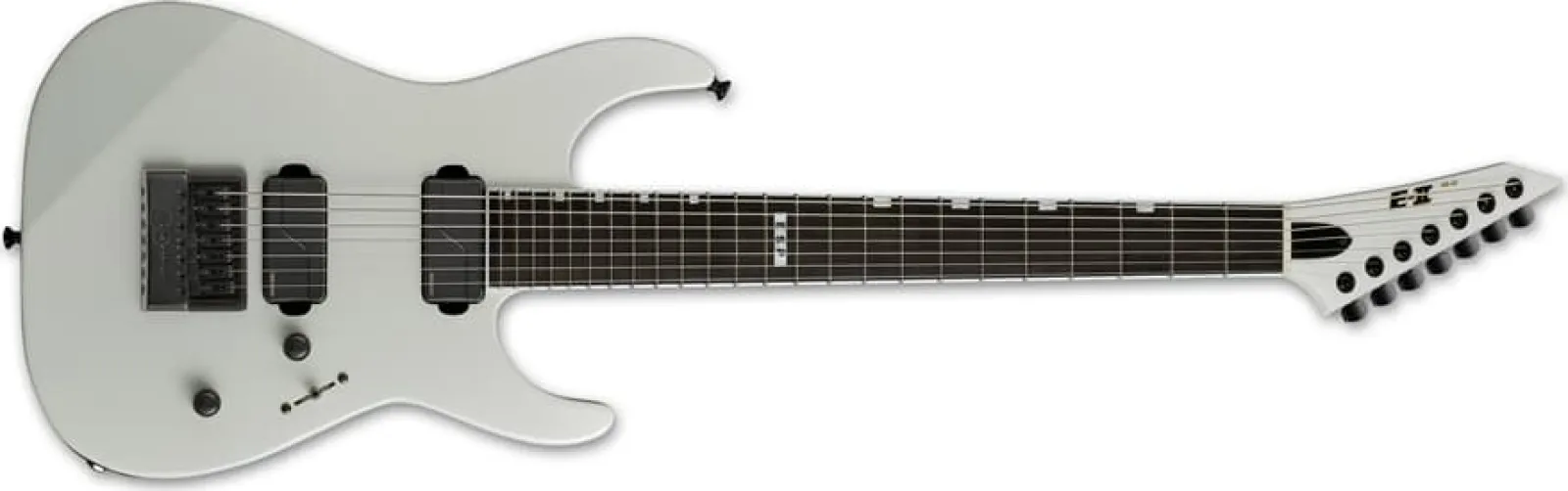 ESP E-II M-II 7B BARITONE EVERTUNE PW Pearl White Electric Guitar