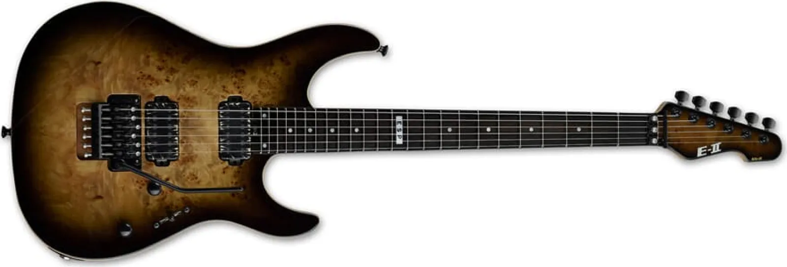 ESP E-II SN-2 NBLKB Nebula Black Burst Electric Guitar