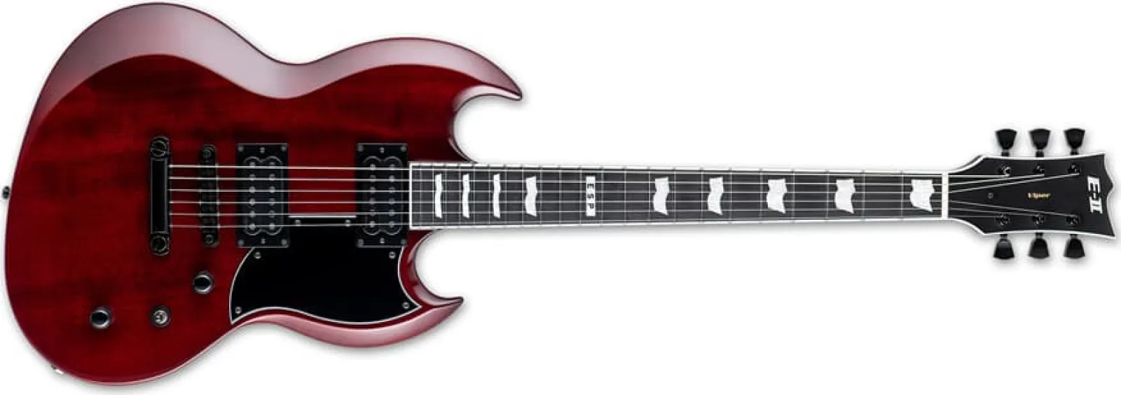 ESP E-II VIPER STBCH See Thru Black Cherry Electric Guitar