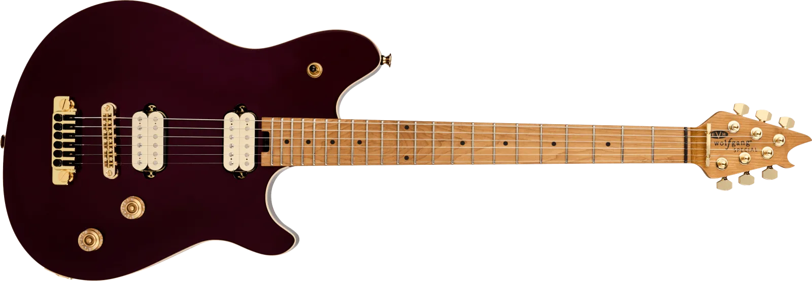 EVH EVH Wolfgang Special Baked Maple TOM Oxblood
