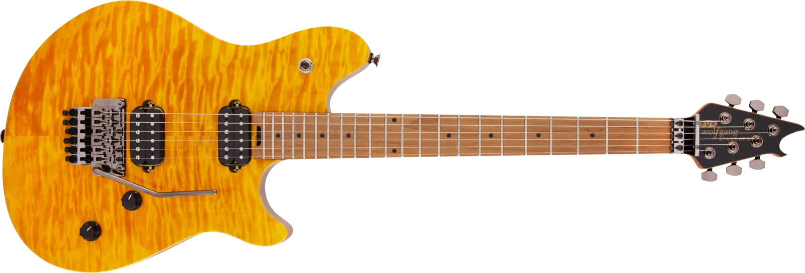 EVH Wolfgang WG Standard QM Transparent Amber