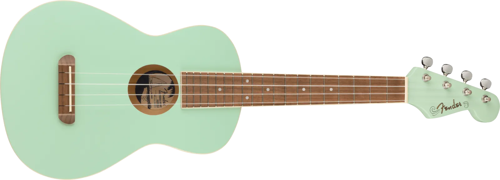 Fender Avalon Tenor Ukulele Surf Green