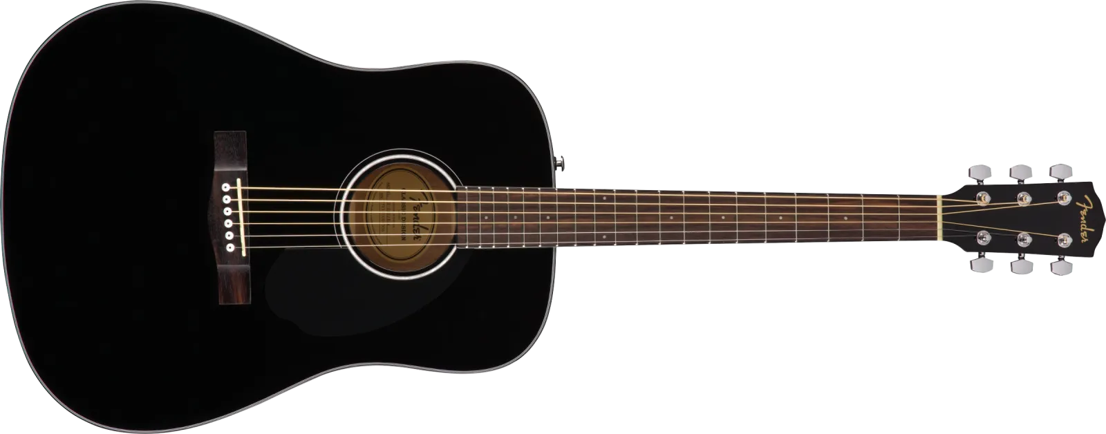 Fender CD-60S Dreadnought Black