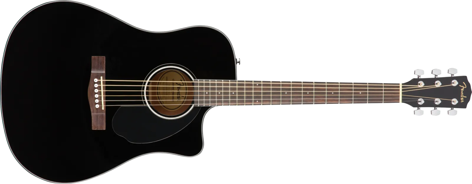 Fender CD-60SCE Dreadnought Black