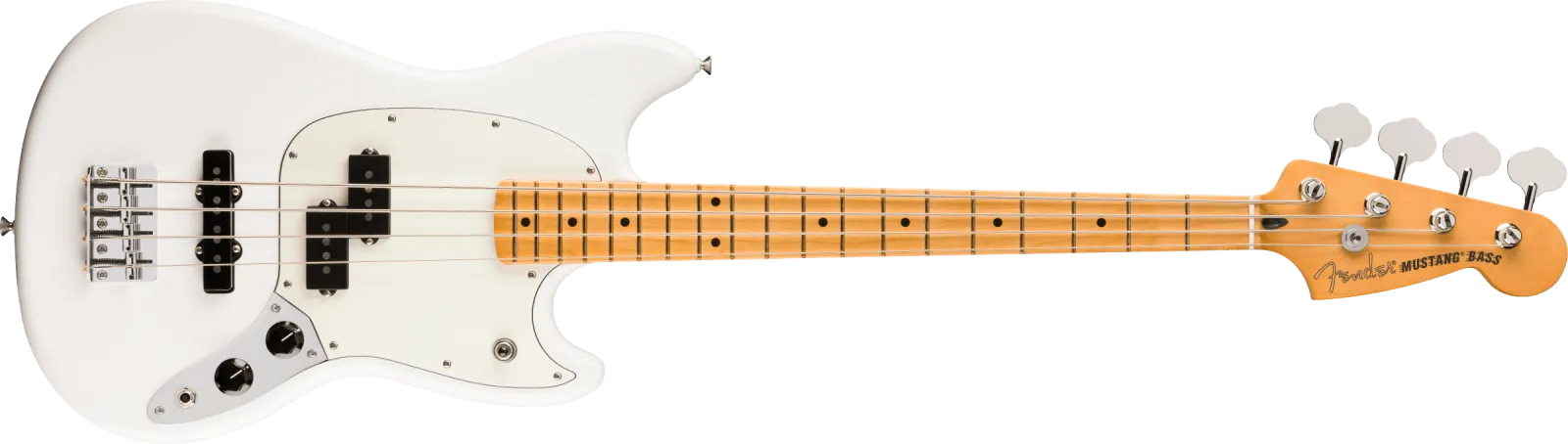 Fender Player II Mustang Bass PJ MN Polar White