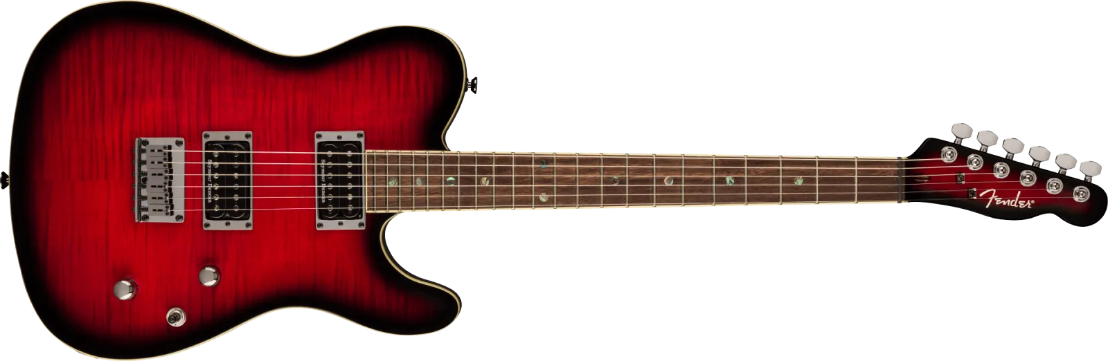 Fender Special Edition Custom Telecaster FMT HH Black Cherry Burst