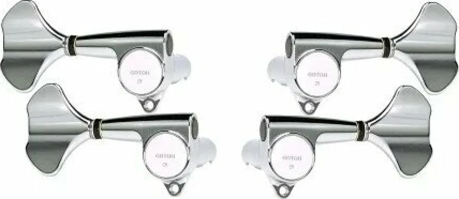 Gotoh GB707 2L2P Króm Basszusgitár hangolókulcs
