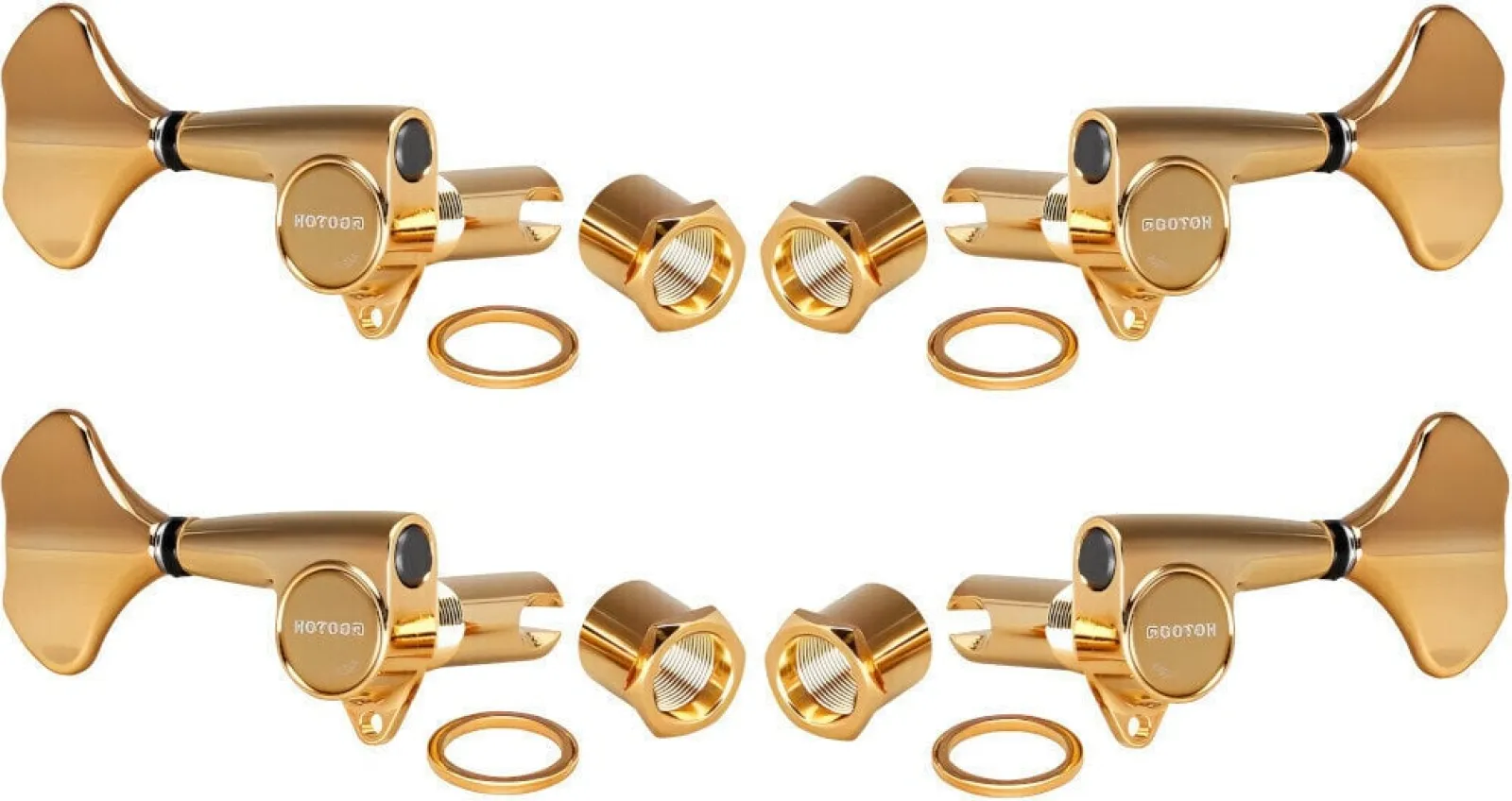 Gotoh GB707-4 GG 2L/2R Gold Basszusgitár hangolókulcs